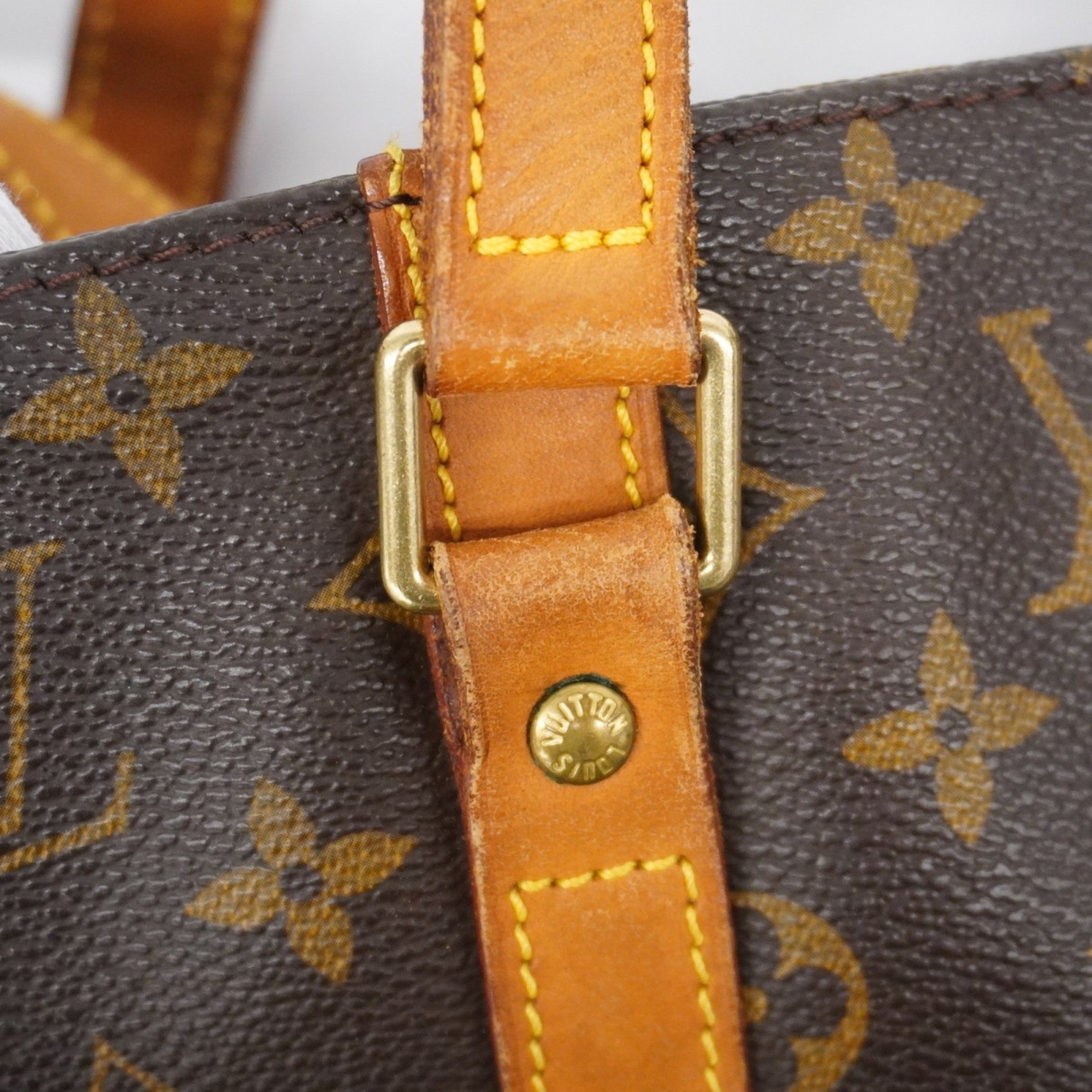 Louis Vuitton Shoulder Bag Monogram Sac M51108 Brown Ladies