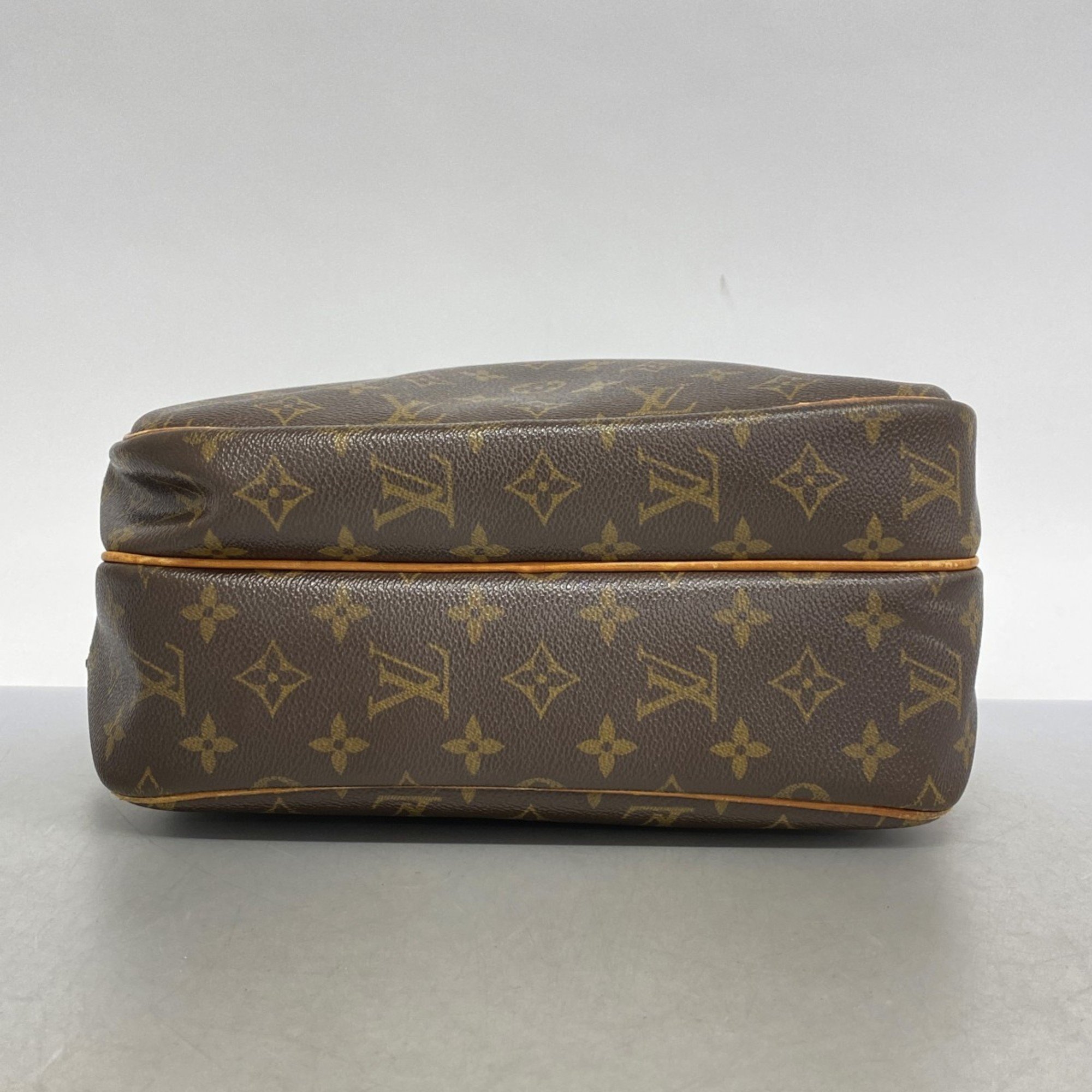 Louis Vuitton Shoulder Bag Monogram Reporter PM M45254 Brown Ladies