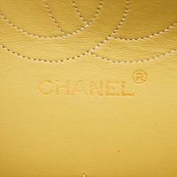 Chanel Shoulder Bag Matelasse Lambskin Beige Women's