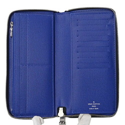 Louis Vuitton LOUIS VUITTON Wallet Taigarama Men's Long Zippy Vertical Cobalt M30447 Blue Round