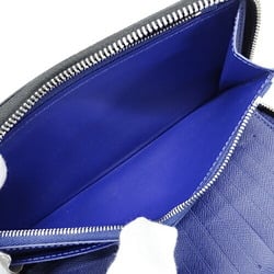 Louis Vuitton LOUIS VUITTON Wallet Taigarama Men's Long Zippy Vertical Cobalt M30447 Blue Round