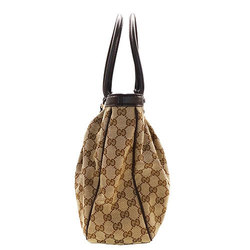 GUCCI Women's Tote Bag GG Canvas Beige Brown 296835