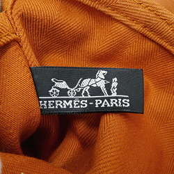 Hermes HERMES Bag Women's Handbag Valparaiso PM Long Toile Chevron Orange