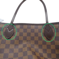 Louis Vuitton Damier Bag Women's Tote Shoulder Neverfull MM Cerise N51105 AR2029