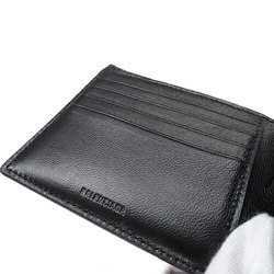 BALENCIAGA Wallet for Women and Men, Bi-fold Wallet, Leather, Neo Classic, Black, 650870, Compact