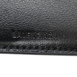 BALENCIAGA Wallet for Women and Men, Bi-fold Wallet, Leather, Neo Classic, Black, 650870, Compact