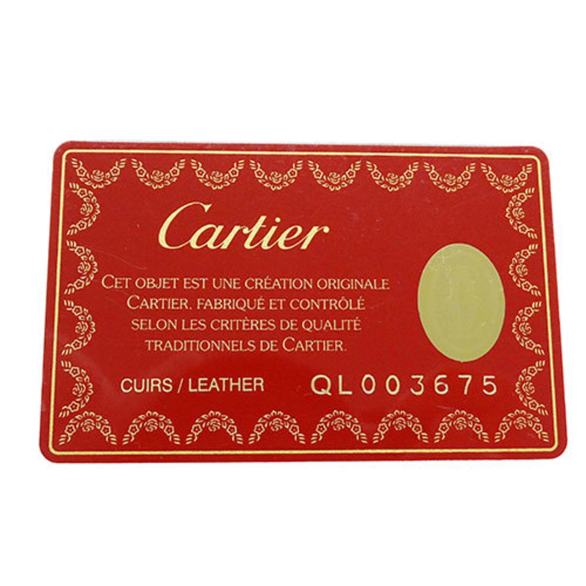 Cartier Women's Love Collection Long Wallet Leather Red L3000779