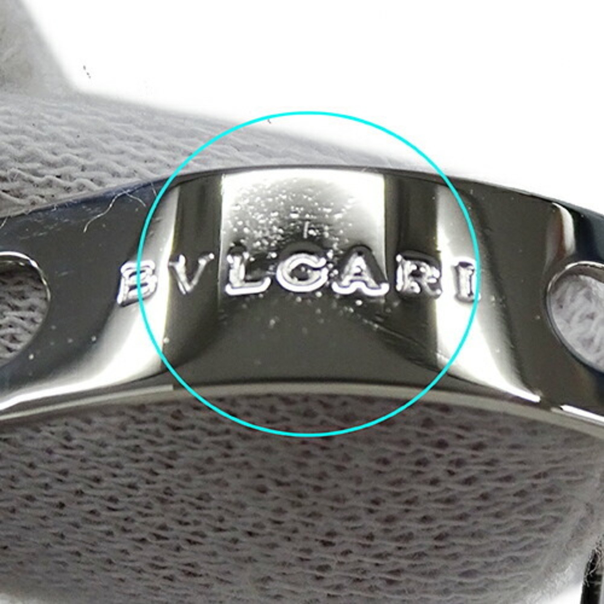 BVLGARI Women's Watch Date Quartz Stainless Steel SS BB23SS Silver Black Polished