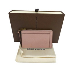 Louis Vuitton LOUIS VUITTON Wallet Monogram Empreinte Ladies Coin Case Purse Porte Carte Zip Rose Poudre M67853 NZ2109 Compact