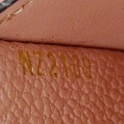 Louis Vuitton LOUIS VUITTON Wallet Monogram Empreinte Ladies Coin Case Purse Porte Carte Zip Rose Poudre M67853 NZ2109 Compact