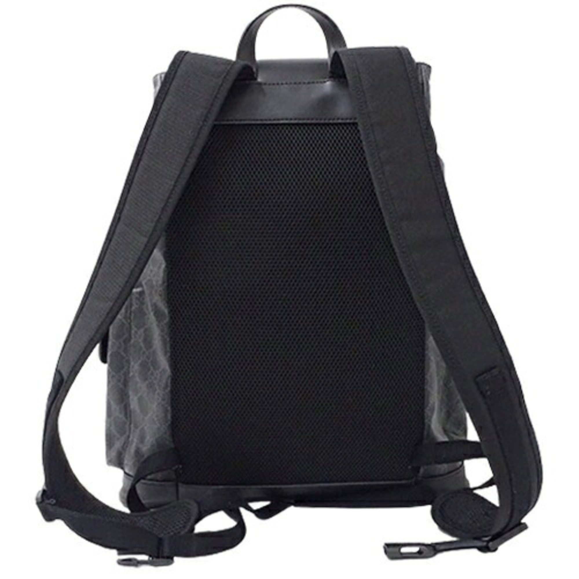 GUCCI Bag Men's Backpack GG Supreme Black 465563