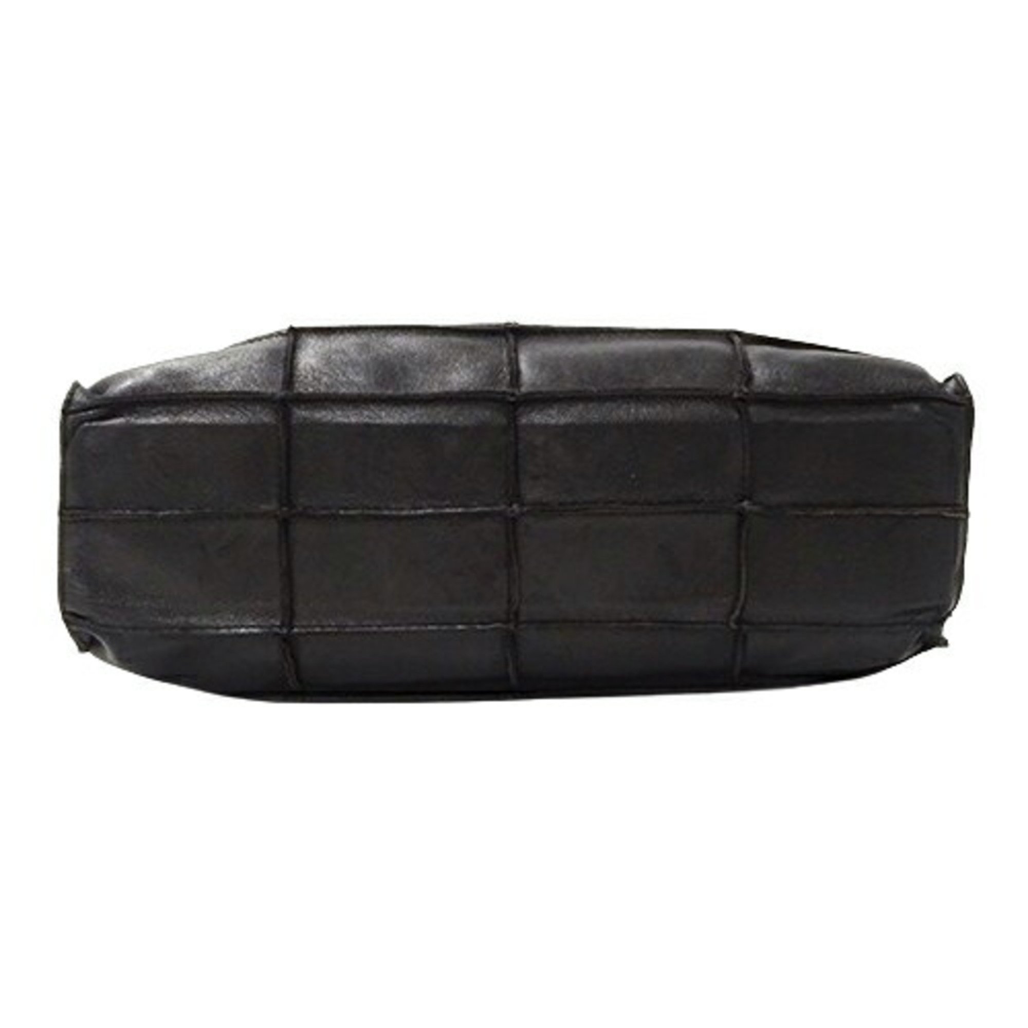 CHANEL Women's Shoulder Bag Lambskin Black