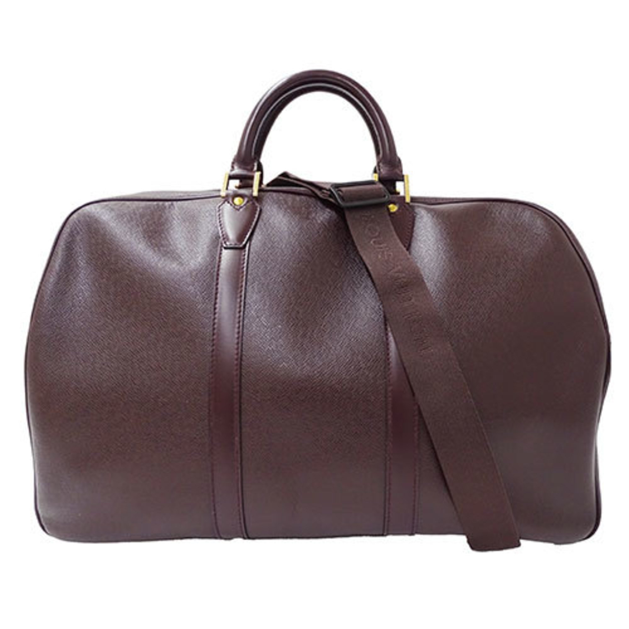 Louis Vuitton LOUIS VUITTON Bag Taiga Women's and Men's Boston Kendall GM Acajou Brown M30116 Travel