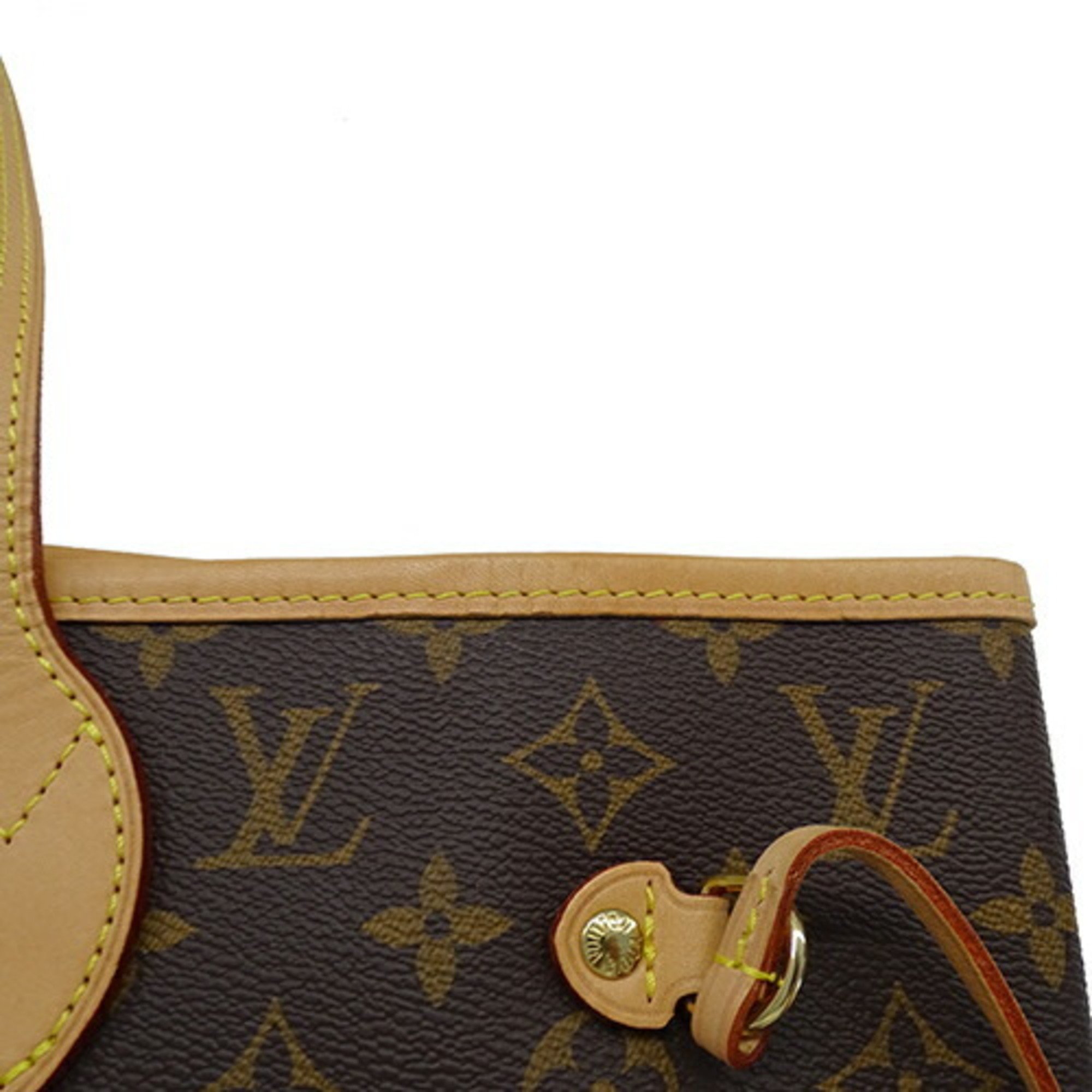 Louis Vuitton LOUIS VUITTON Bag Monogram Women's Tote Shoulder Neverfull MM Cerise M46987 CA2169