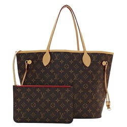 Louis Vuitton LOUIS VUITTON Bag Monogram Women's Tote Shoulder Neverfull MM Cerise M46987 CA2169