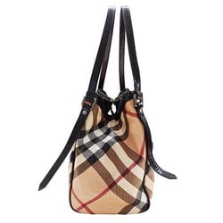 Burberry BURBERRY Bag Women's Tote Beige Check Pattern