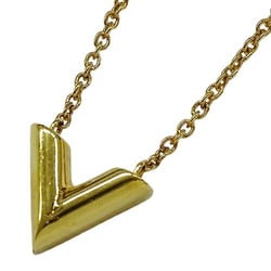 Louis Vuitton Essential V Gold Necklace for Women M61083 OB0199