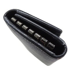 PRADA Key Case for Women and Men, 6 Rings, Saffiano, Black, 2PG222