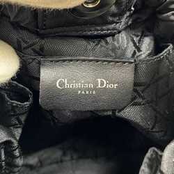 Christian Dior Handbag ec-21390 Black Maris Pearl Nylon Plastic Women's -