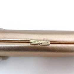 Jimmy Choo clutch bag ec-21348 pink gold leather JIMMY CHOO handbag purse ladies compact