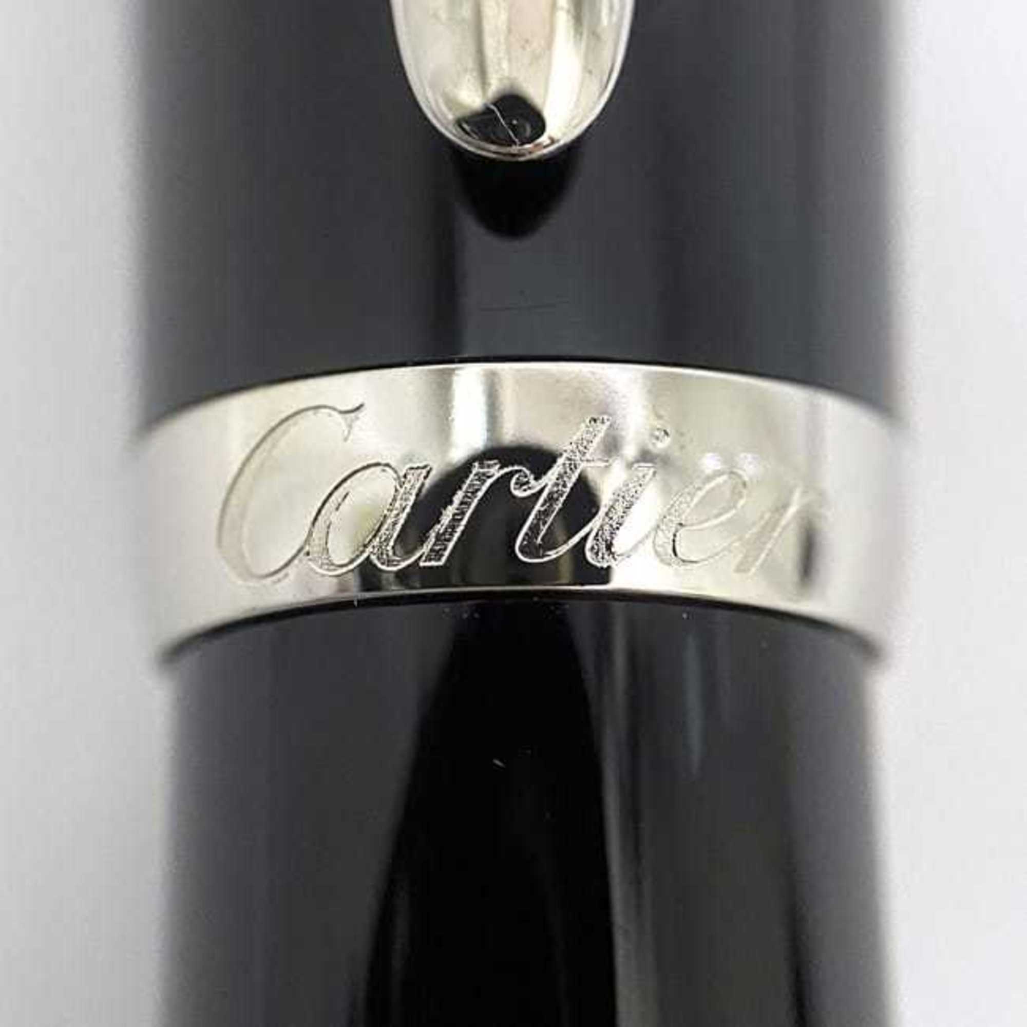 Cartier ballpoint pen Roadster f-21419 Black de ST240000 Refills available J151241 Twist Pen Must Silver Ink