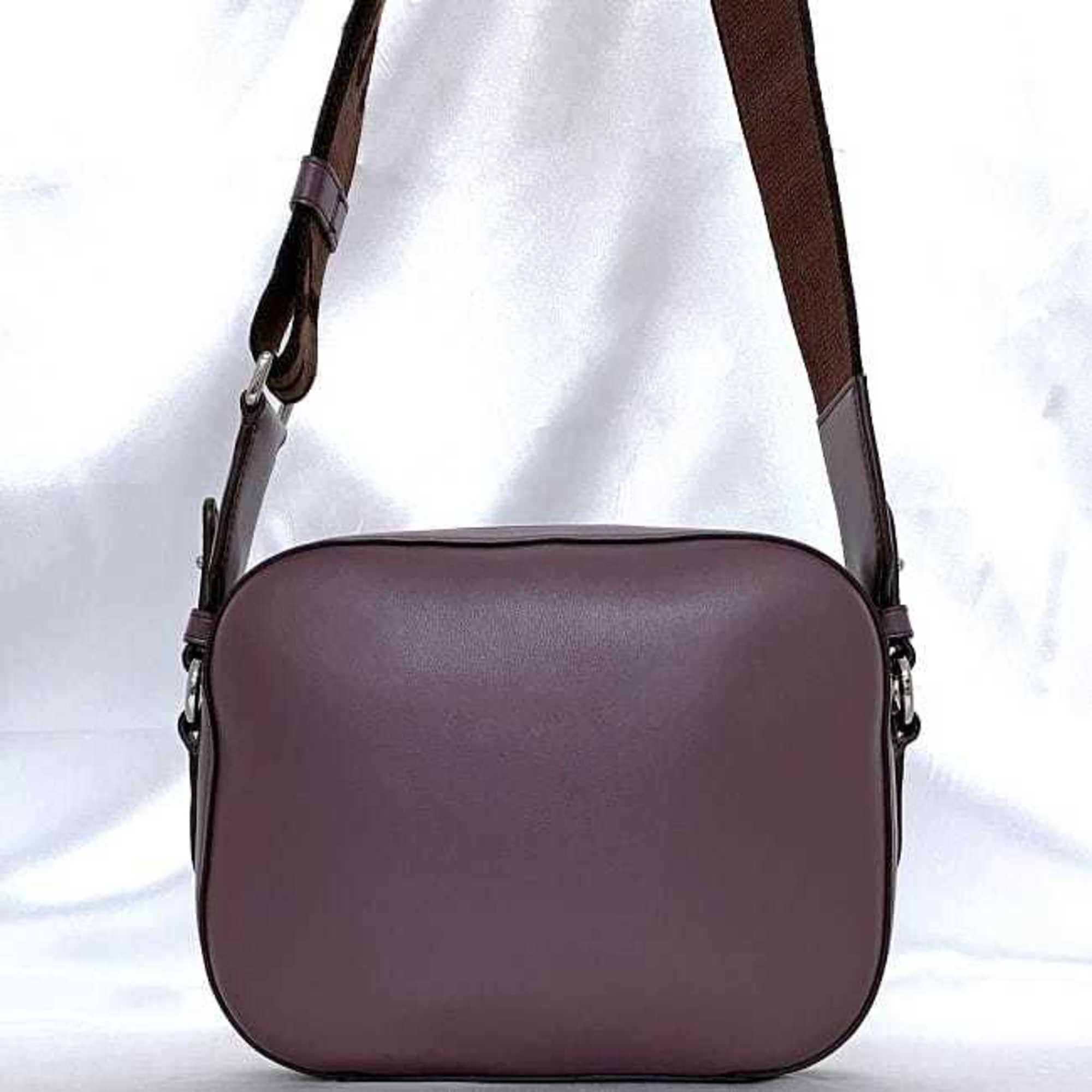 Stella McCartney Shoulder Bag f-21359 Purple 700266 W8542 Leather STELLA McCARTNEY Punched Strap Women's Compact