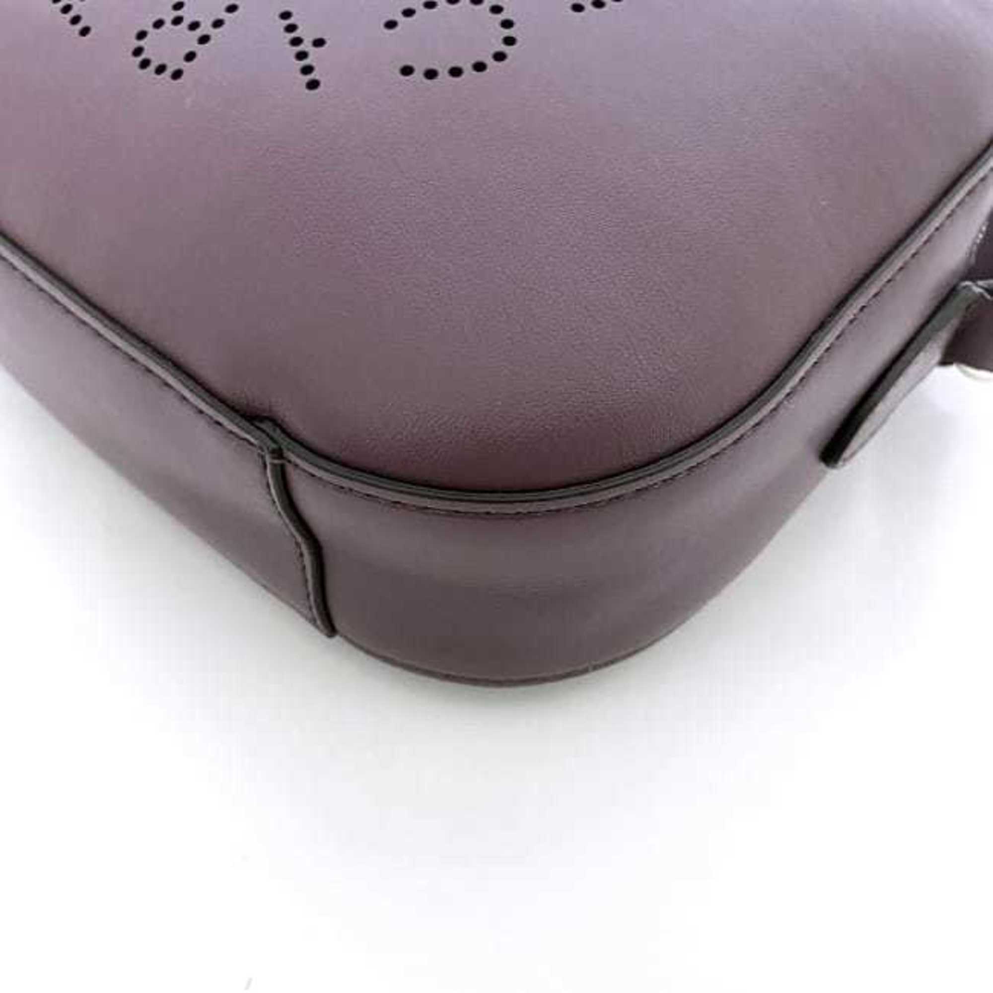 Stella McCartney Shoulder Bag f-21359 Purple 700266 W8542 Leather STELLA McCARTNEY Punched Strap Women's Compact