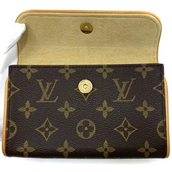 Louis Vuitton Belt Bag Pochette Florentine Monogram M51855 Waist Pouch S Size Tanned Leather FL0043 f-11883 LOUIS VUITTON Flap Women's Brown LV f-11833