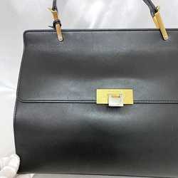 Balenciaga 2-way bag Cartable ec-21362 Black 330888 Shoulder Leather BALENCIAGA Flap handbag