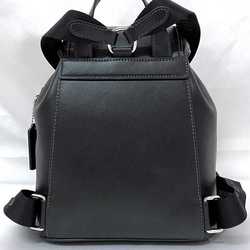 Coach backpack f-21441 black CR100 leather COACH flap ladies