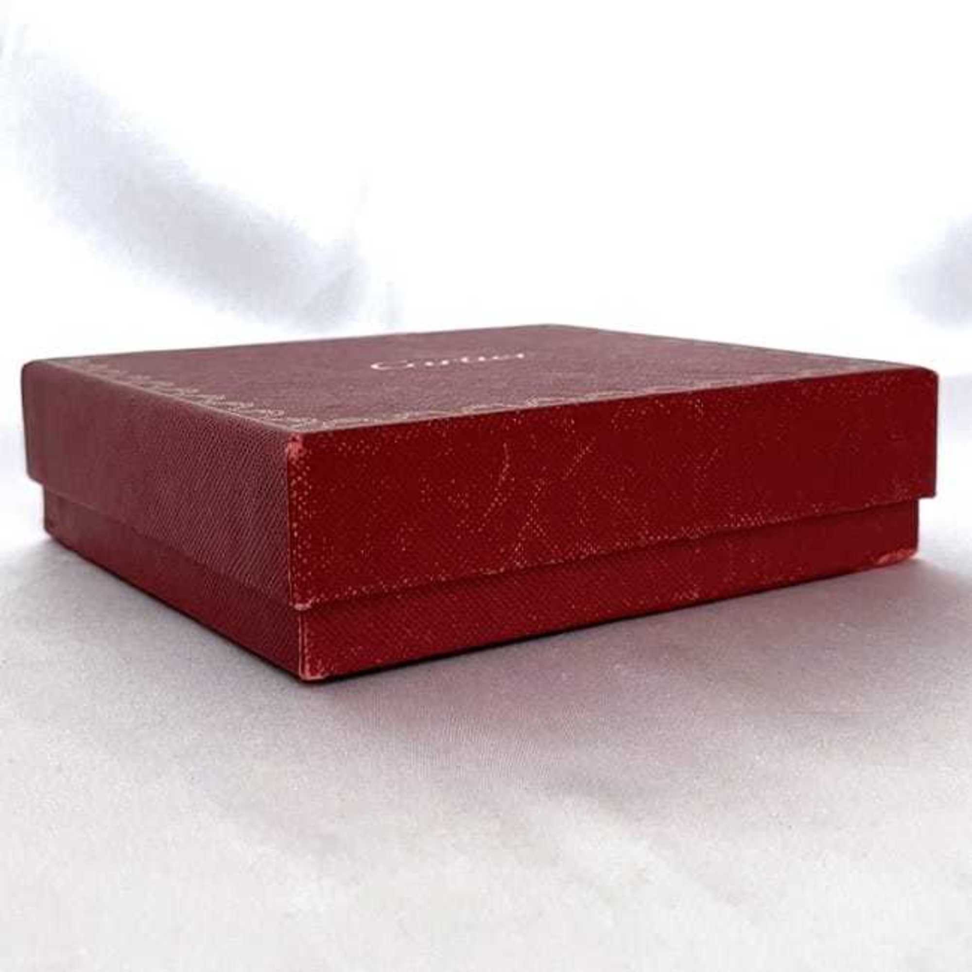 Cartier Bi-fold Wallet ec-21395 Bordeaux Must L3000165 Leather Grain Compact Men's Women's