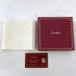 Cartier Bi-fold Wallet ec-21395 Bordeaux Must L3000165 Leather Grain Compact Men's Women's