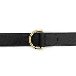 Gucci Collar ec-21387 Black Interlocking 695256 Dog Size L Leather GUCCI Pet Lead Walking GG Adjustable