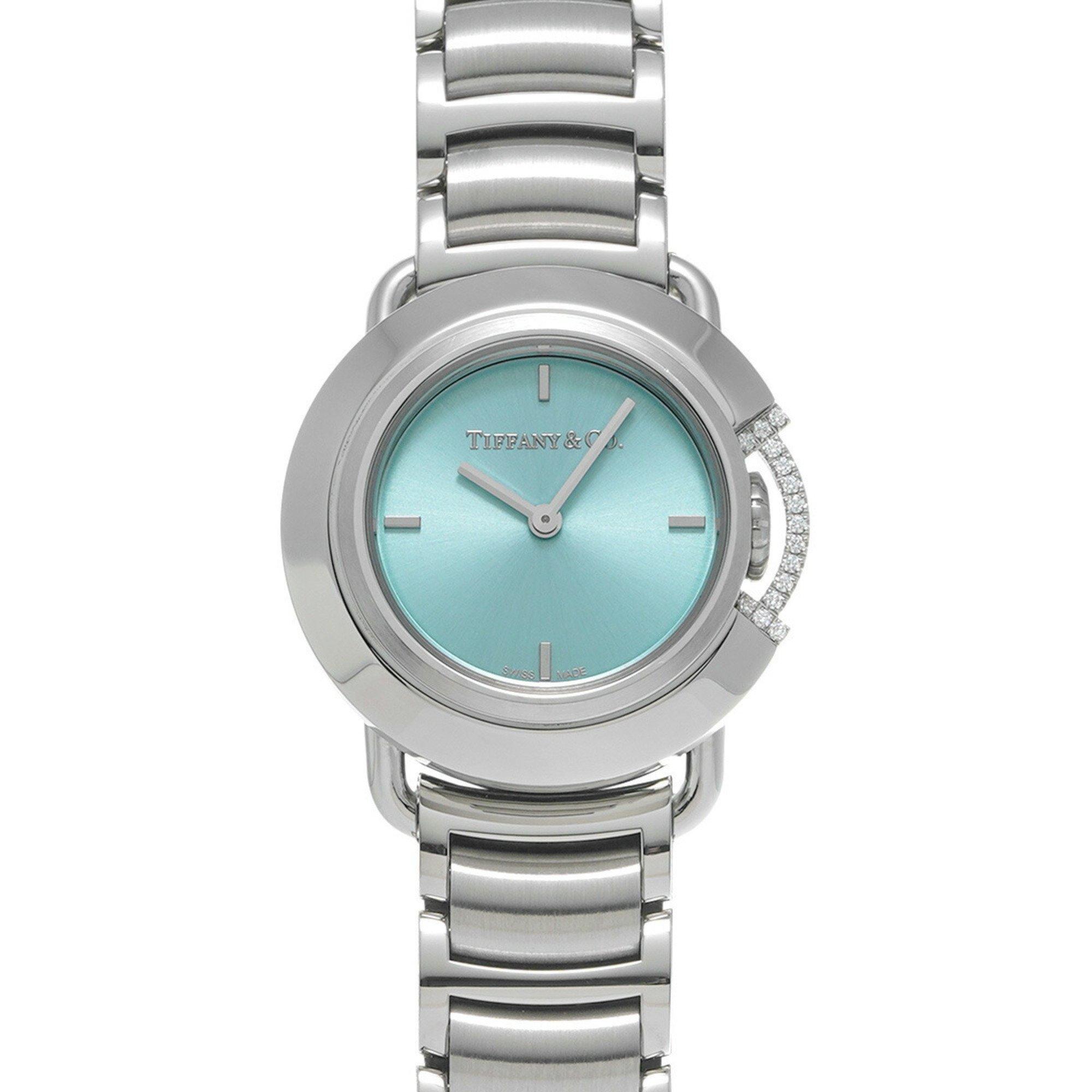 TIFFANY&Co. Tiffany T Diamond 68477409 Ladies Watch Quartz