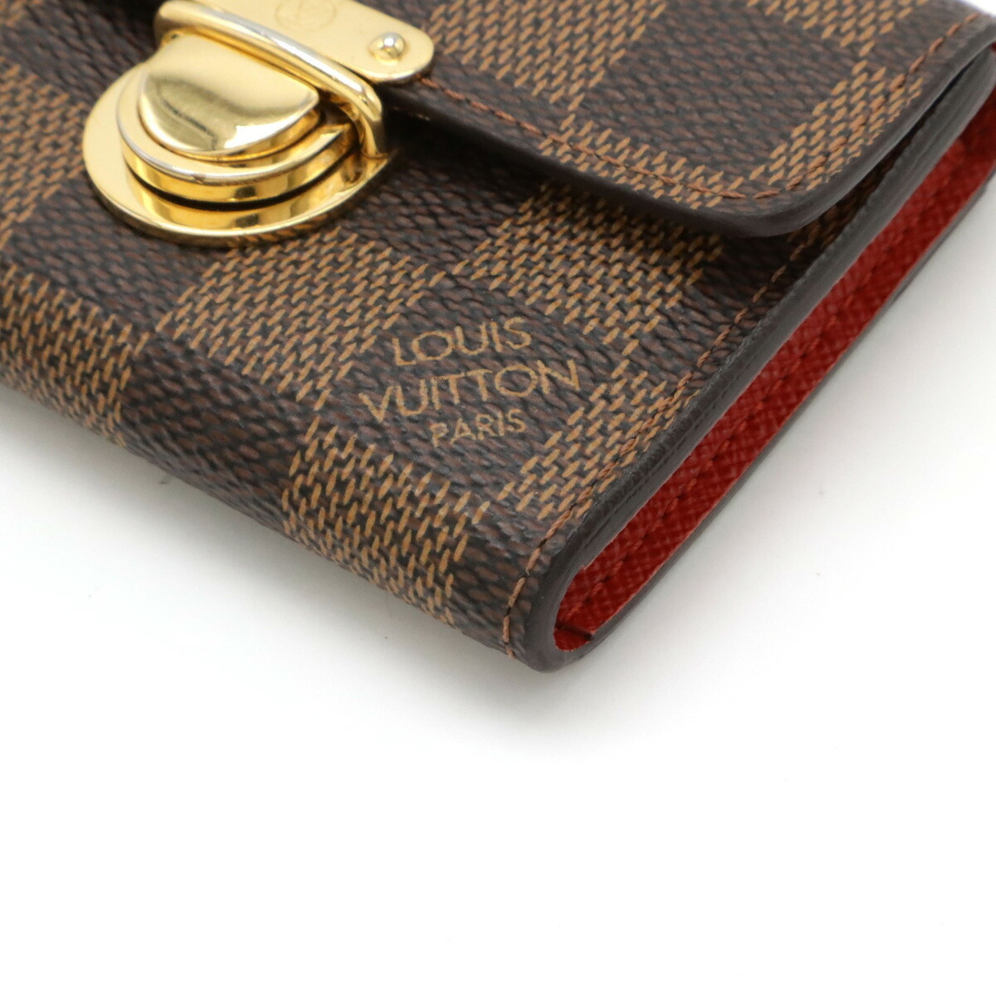 LOUIS VUITTON Damier Porto Monnaie Koala Coin Case Purse N60004