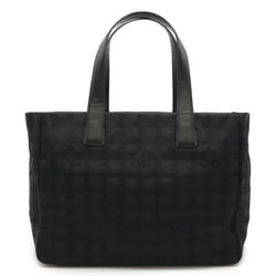 CHANEL New Travel Line Tote MM Bag Shoulder Nylon Jacquard Black A15991