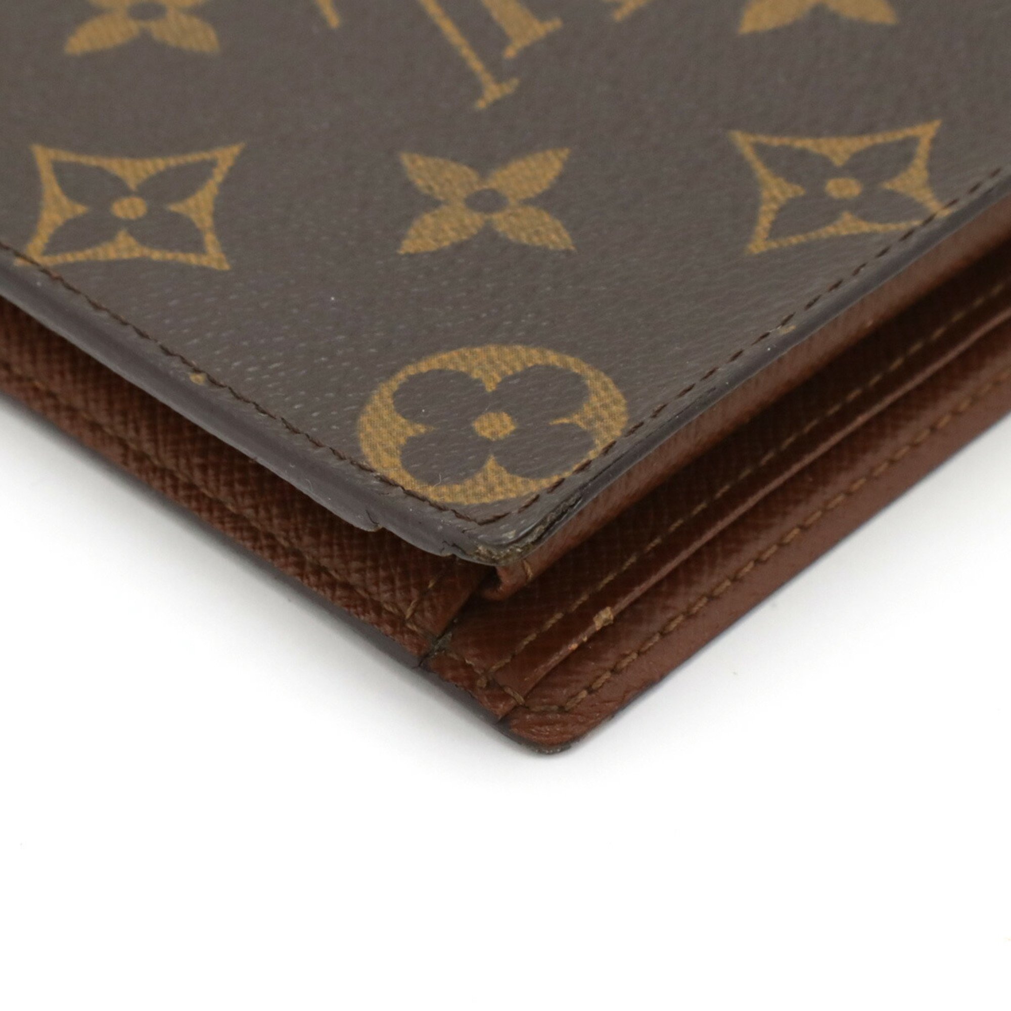 LOUIS VUITTON Louis Vuitton Monogram Porte-Bie Carte Credit Monet Bi-fold Wallet M61665