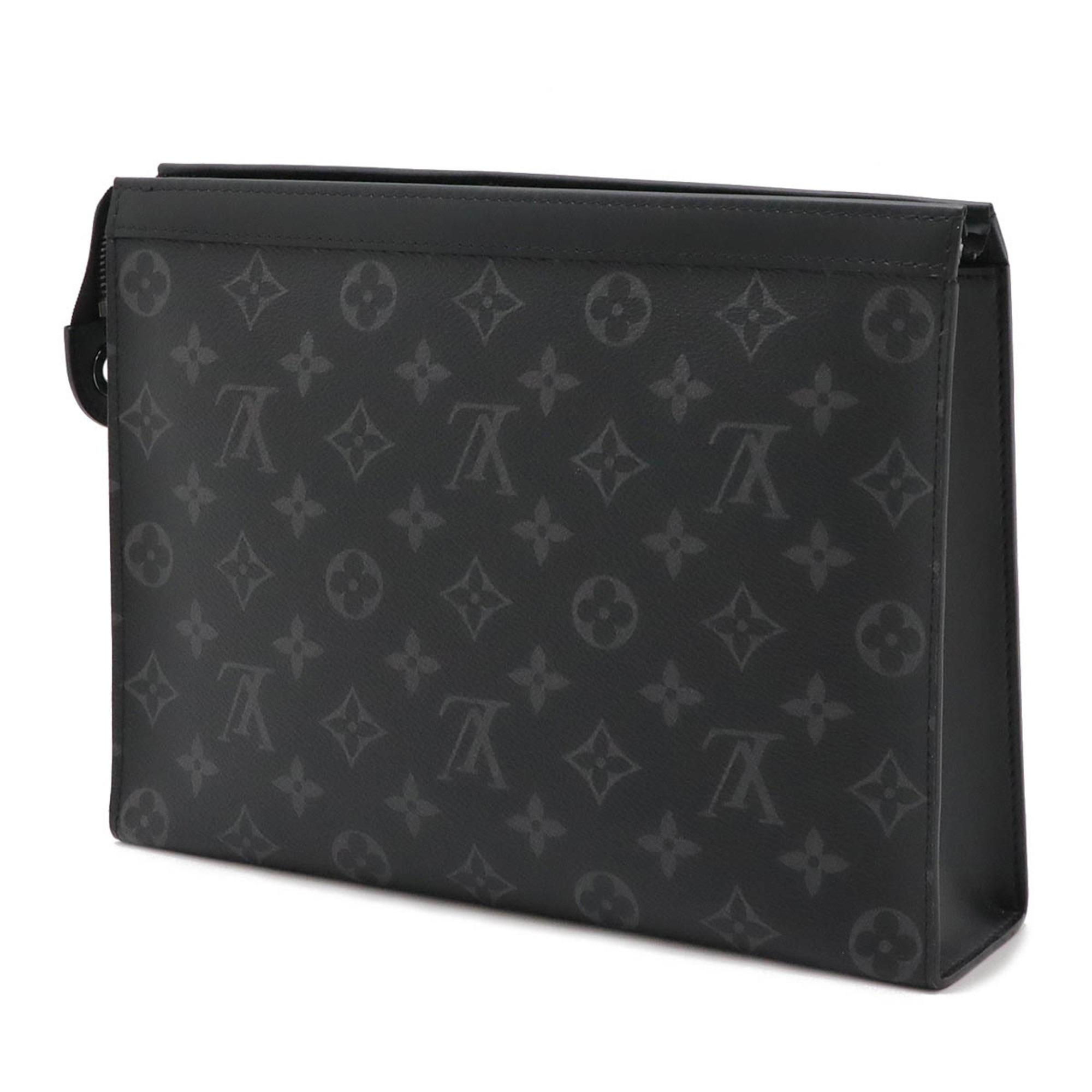 LOUIS VUITTON Louis Vuitton Monogram Eclipse Pochette Voyage MM Second Bag Clutch M61692