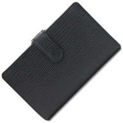 Louis Vuitton Bi-fold Wallet Epi Portemonnay M63242 Noir Black Women's LOUIS VUITTON 240712045