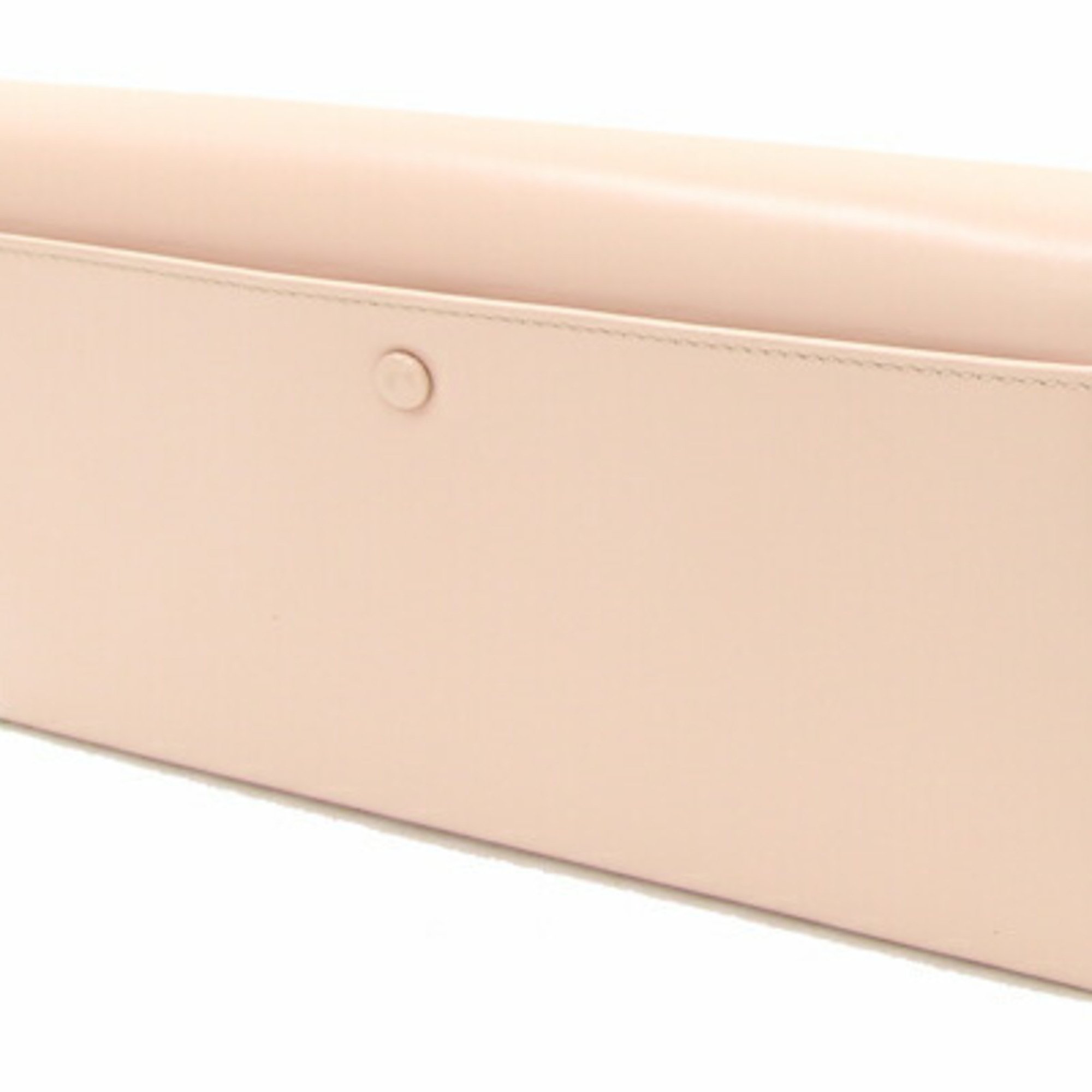 Tod's Clutch Bag Light Pink Leather Long Wallet Purse Women's TOD'S