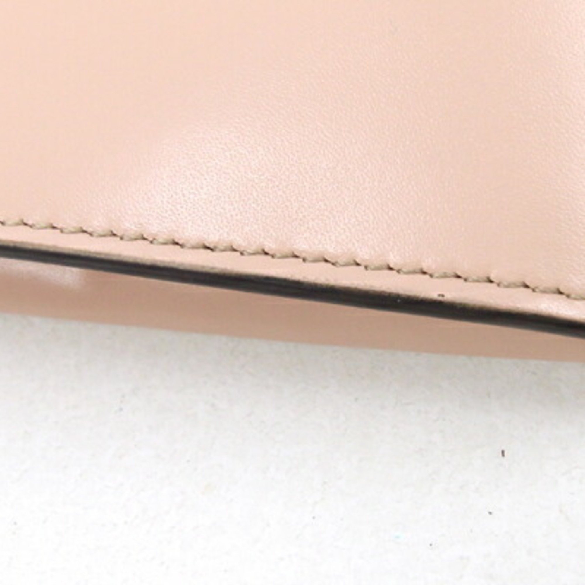 Tod's Clutch Bag Light Pink Leather Long Wallet Purse Women's TOD'S