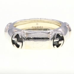 Gucci Ring Interlocking G SV Sterling Silver 925 Size 15 for Women and Men GUCCI