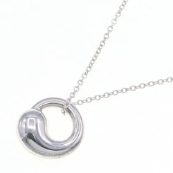 Tiffany Necklace Elsa Peretti Eternal Circle Pendant SV Sterling Silver 925 Choker Women's TIFFANY & CO