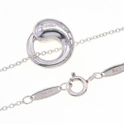 Tiffany Necklace Elsa Peretti Eternal Circle Pendant SV Sterling Silver 925 Choker Women's TIFFANY & CO