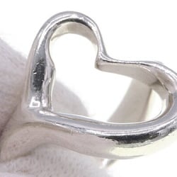 Tiffany Ring Elsa Peretti Heart SV Sterling Silver 925 Size 11.5 Women's TIFFANY & CO