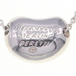 Tiffany Necklace Elsa Peretti Bean SV Sterling Silver 925 Pendant Choker Women's TIFFANY & CO