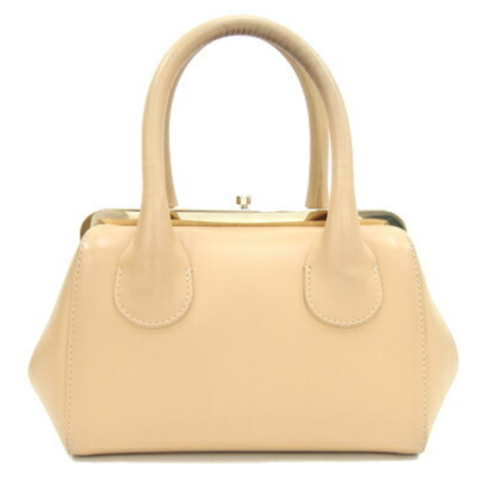 Chloé Chloe handbag Joyce small frame beige leather women's JOYCE