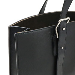 LOEWE Anagram Buckle Horizontal Tote Bag Shoulder Classic Calf Leather Black