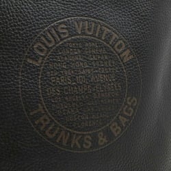 LOUIS VUITTON Louis Vuitton Tobago T&B Shoe Bag Tote Leather Noir Black 2006 Limited Collection M95252