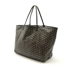 GOYARD Saint Louis GM Tote Bag Large Shoulder PVC Leather Black Brown White